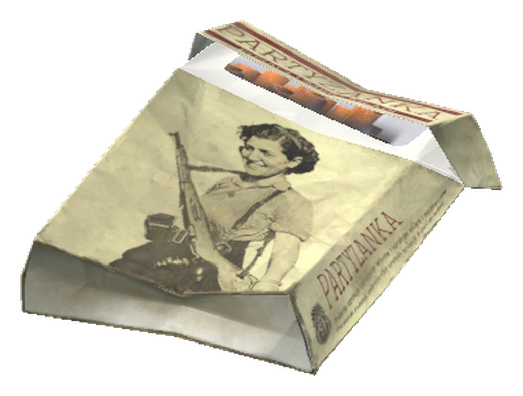 Pack of Partyzanka Cigarettes