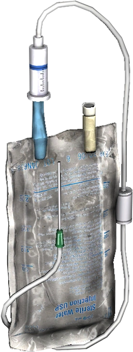 IV Saline Bag